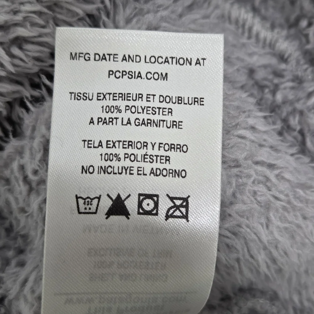 Patagonia Gray Fleece Teddy Pullover Size‎ M